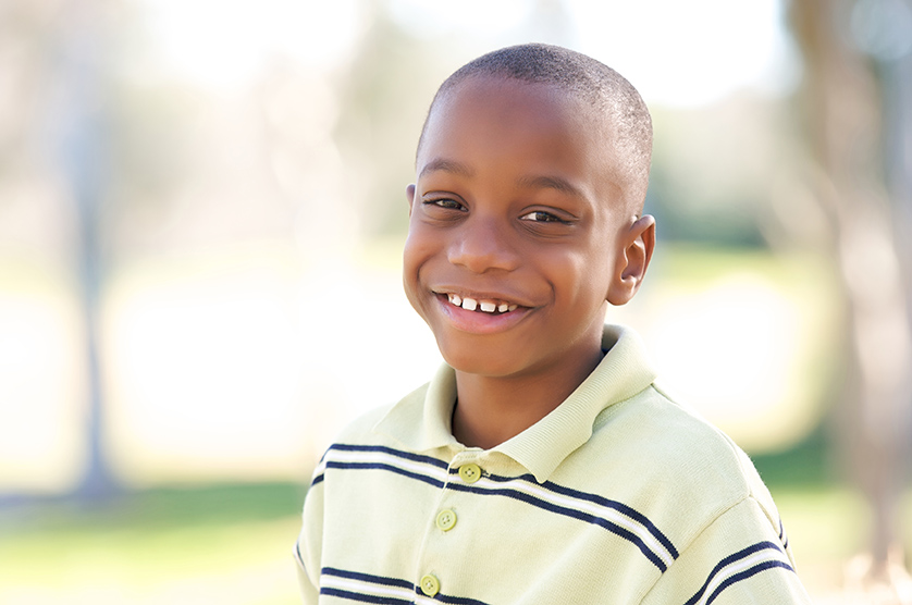 young boy laughing in alpharetta georgia